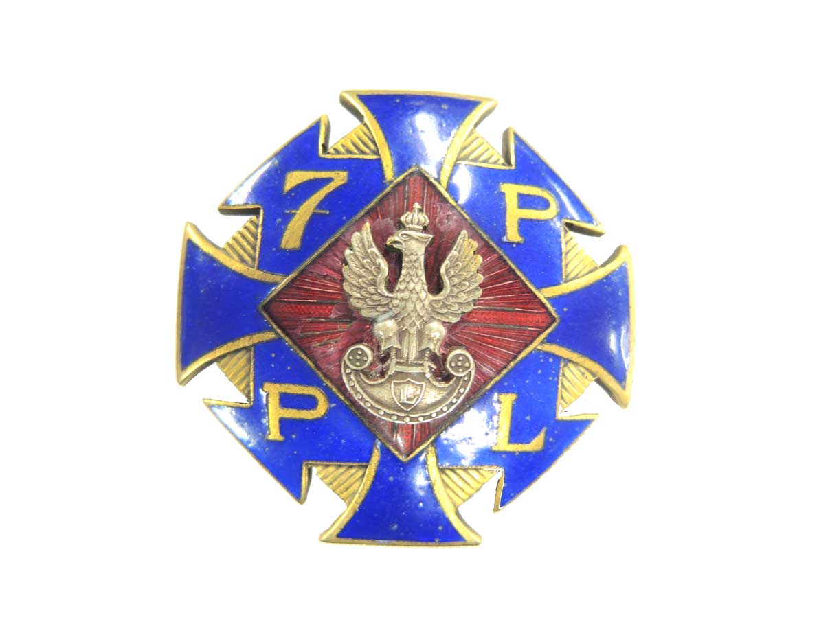 ポーランド軍 第7歩兵連隊記章