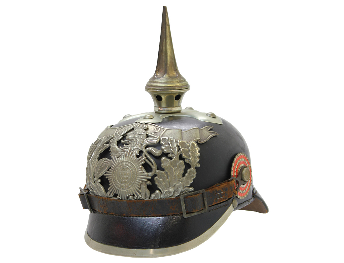 ヘッセン大公国 第115近衛歩兵連隊 下士官兵卒 M1916 スパイク・ヘルメット Gazette Vol.12