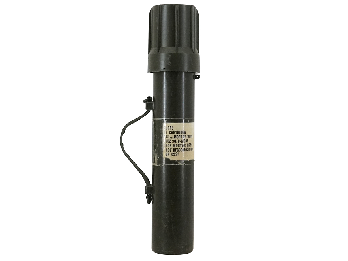 米軍 81mm迫撃砲 砲弾ケース