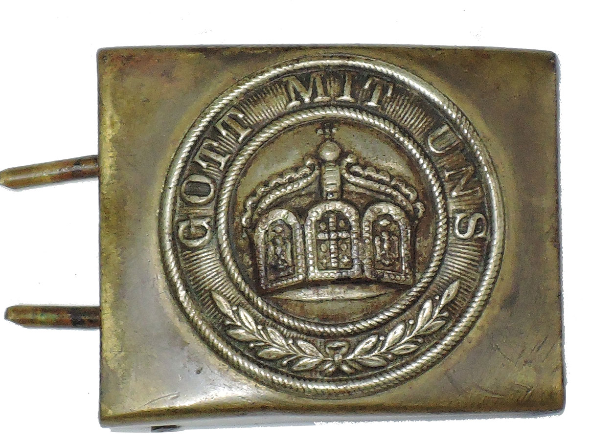 帝政ドイツ植民地軍 バックル (3)