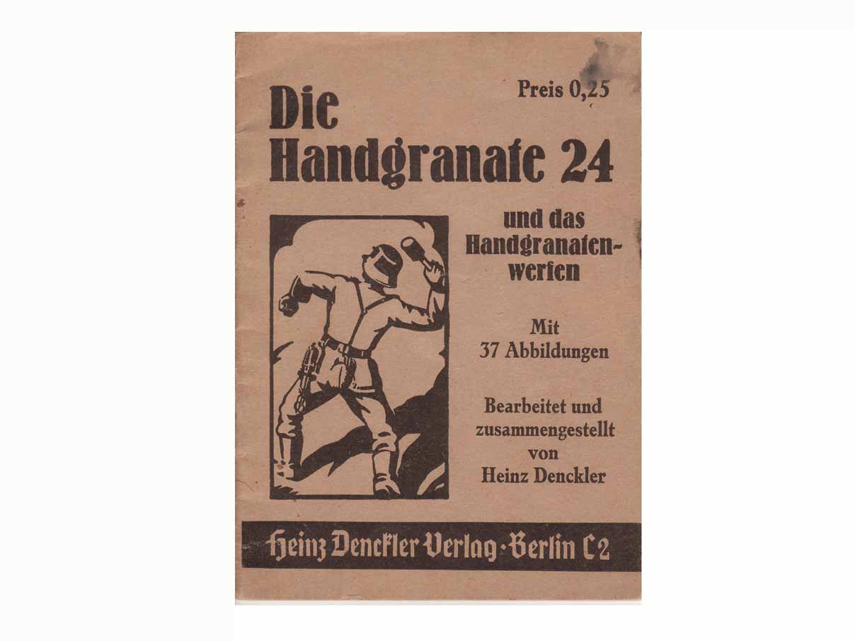 M24型柄付手榴弾マニュアル