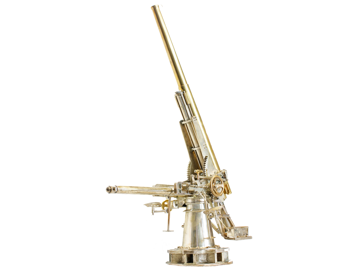 十四年式十糎高射砲模型