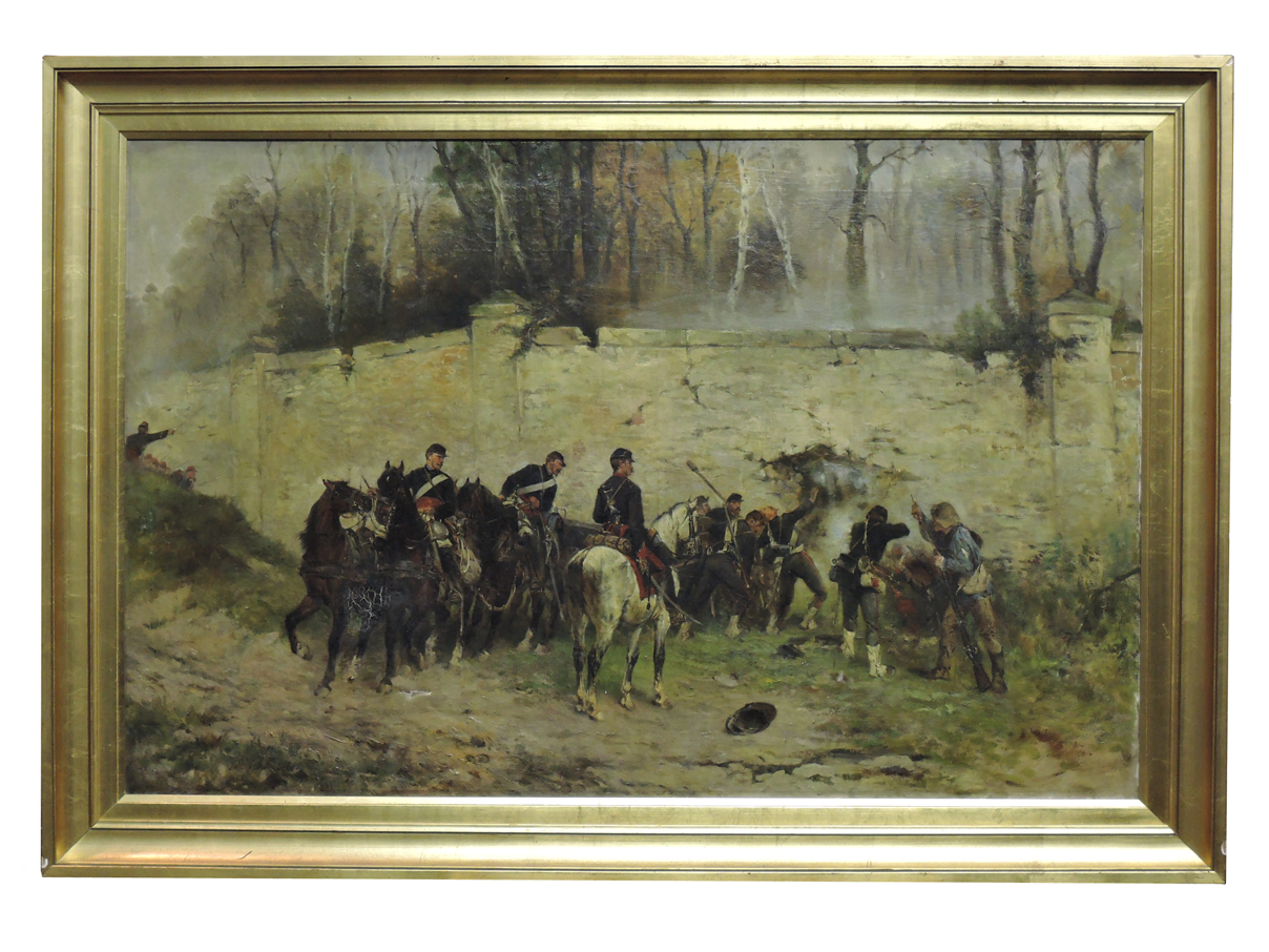 普仏戦争時の油絵 (James Alexander Walker作)