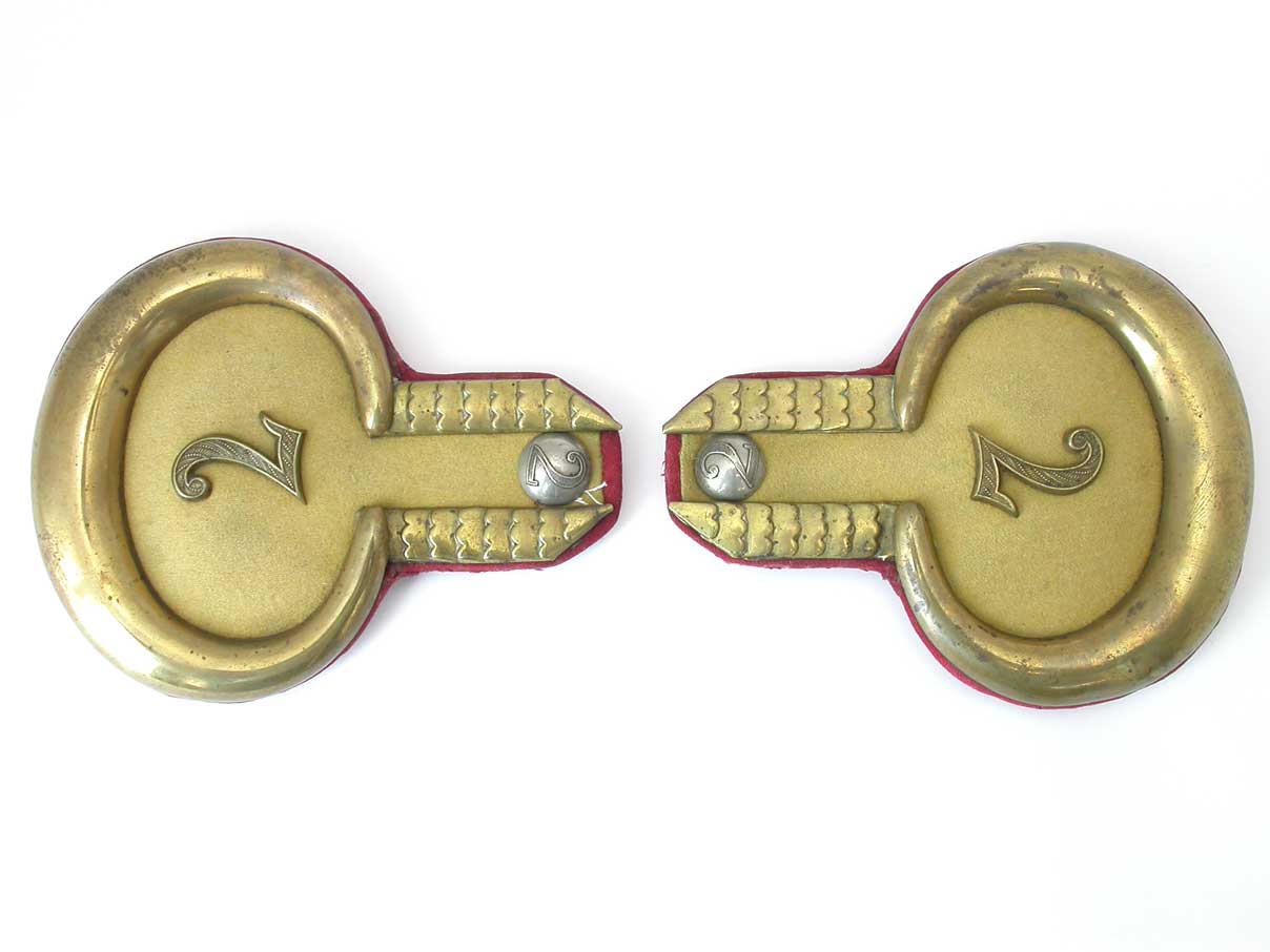 帝政ドイツ プロシア帝国槍騎兵第7連帯肩章