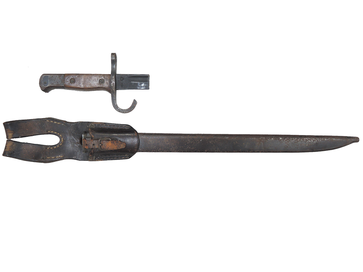 三十年式銃剣 (剣先全く無し、剣差付)