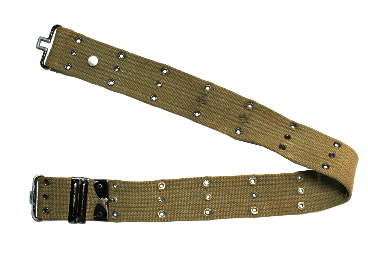US M1936 ピストル・ベルト カーキ (第二次世界大戦から朝鮮戦争期)
