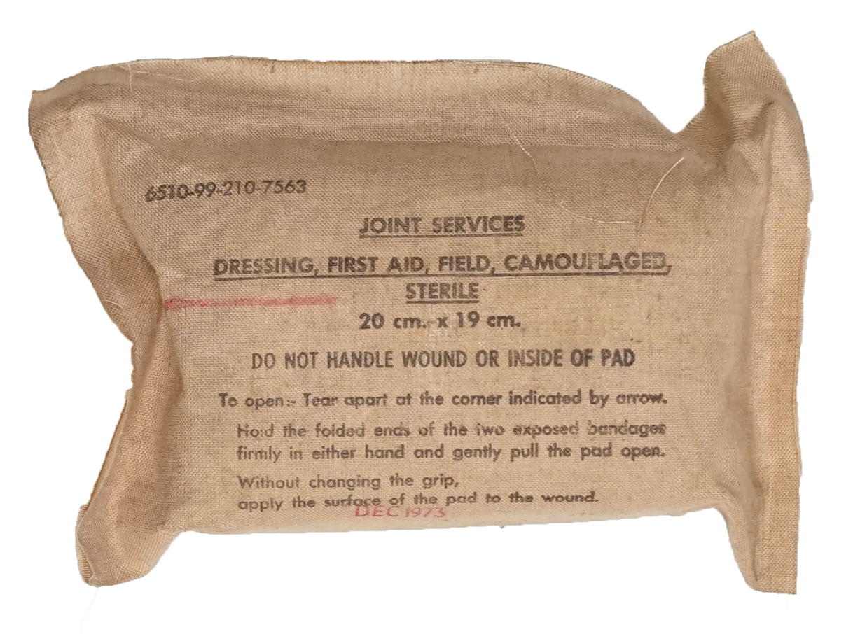 イギリス軍 包帯