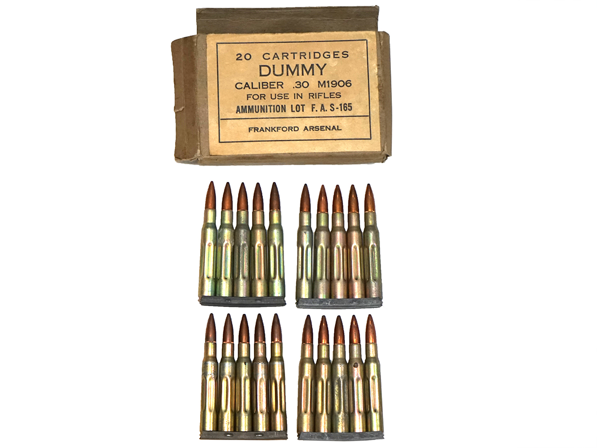 .30-06 ダミーカート 訓練用模擬弾 20発紙箱入り