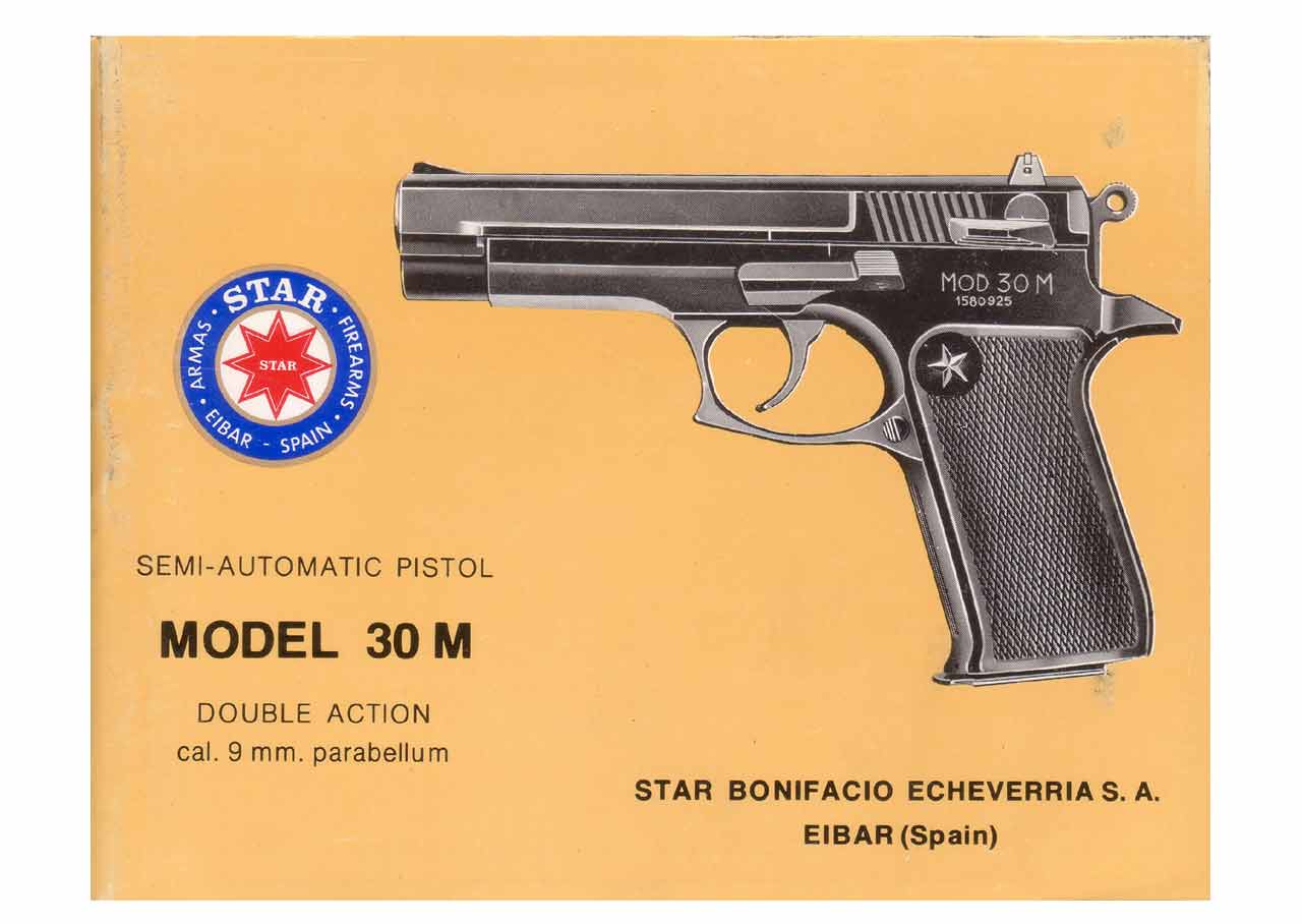 スター Model 30M 拳銃 マニュアル
