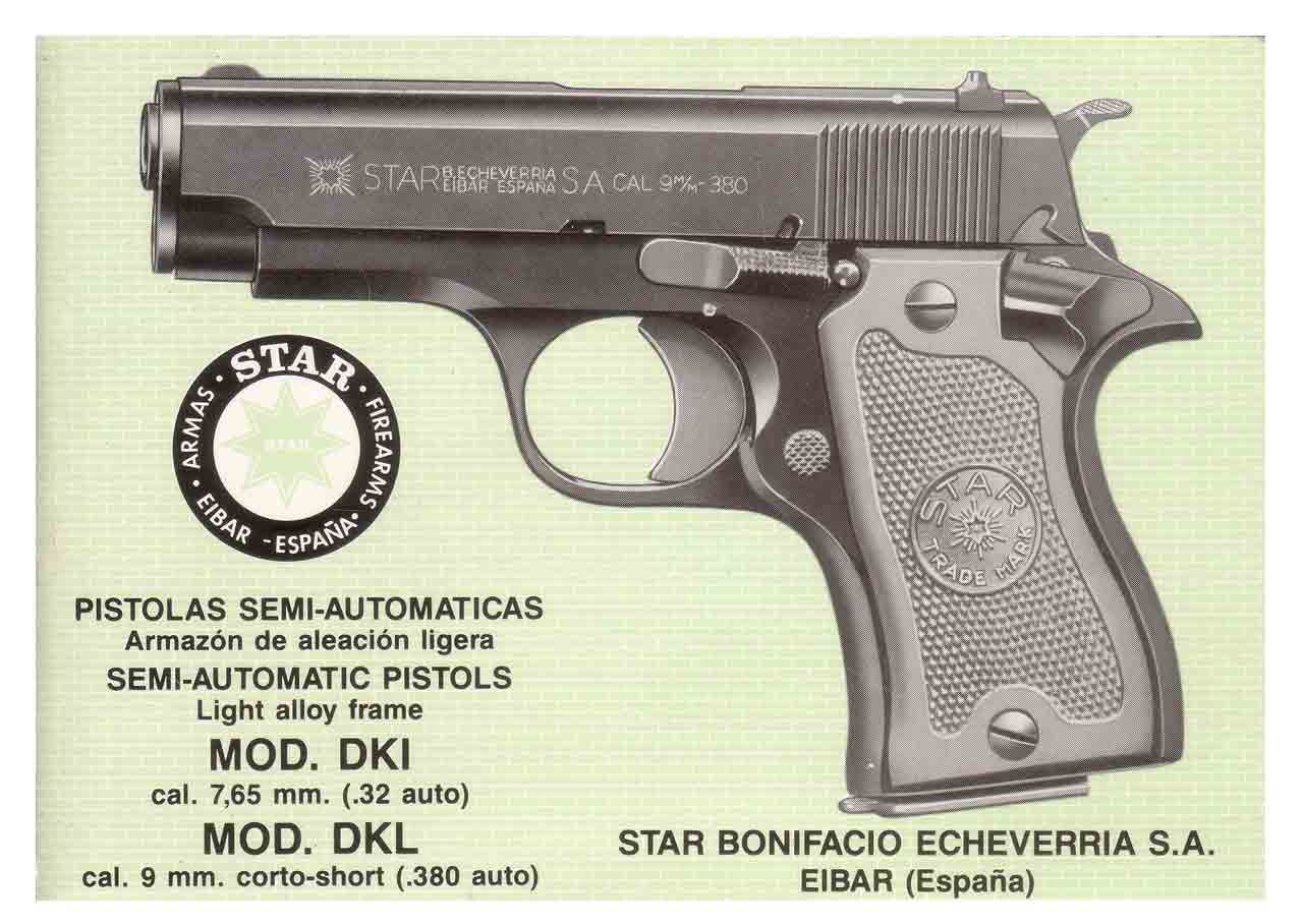スター Model DKI&DKL 拳銃 マニュアル
