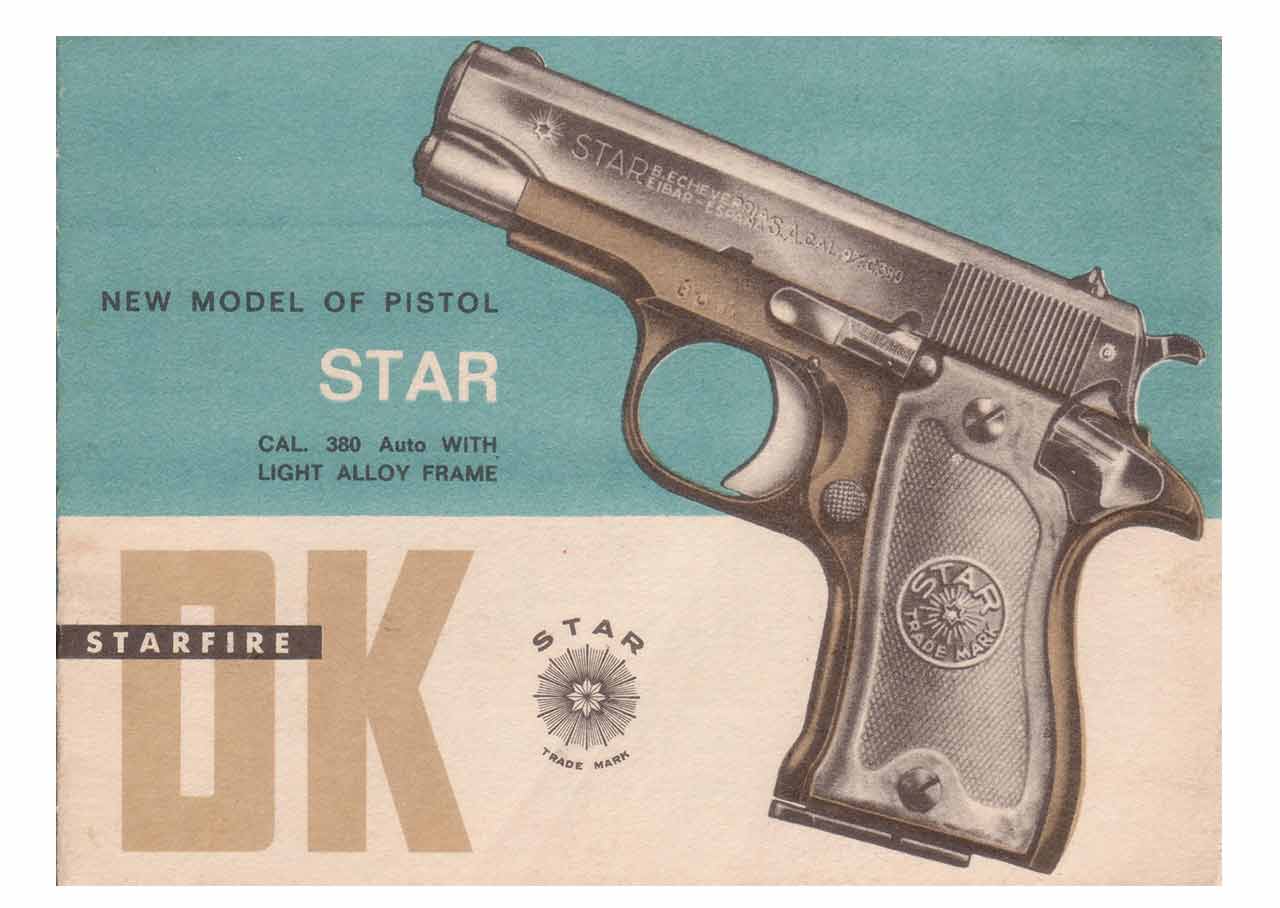 スター Model DK 拳銃 マニュアル