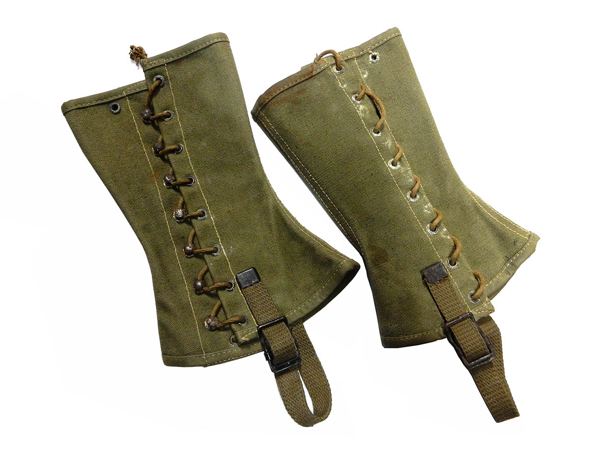 米軍 M1938レギンス (OD色1944年製)