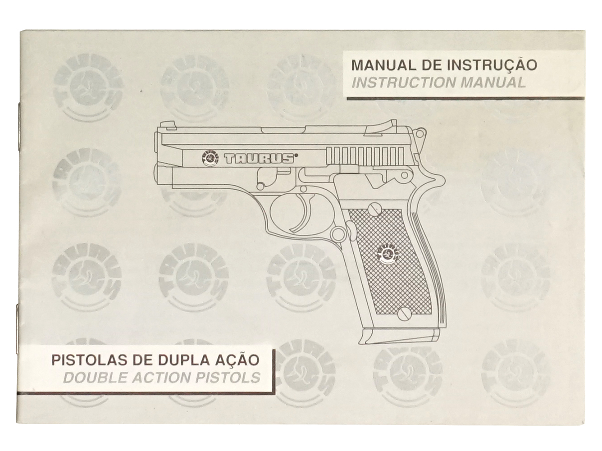 タウラス PT92,その他 シリーズ マニュアル (英語、ポルトガル語)