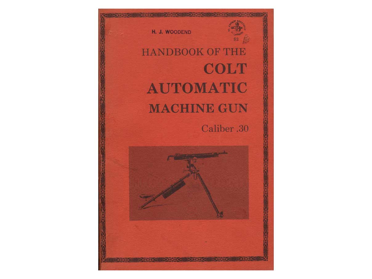コルト M1895 重機関銃 マニュアル