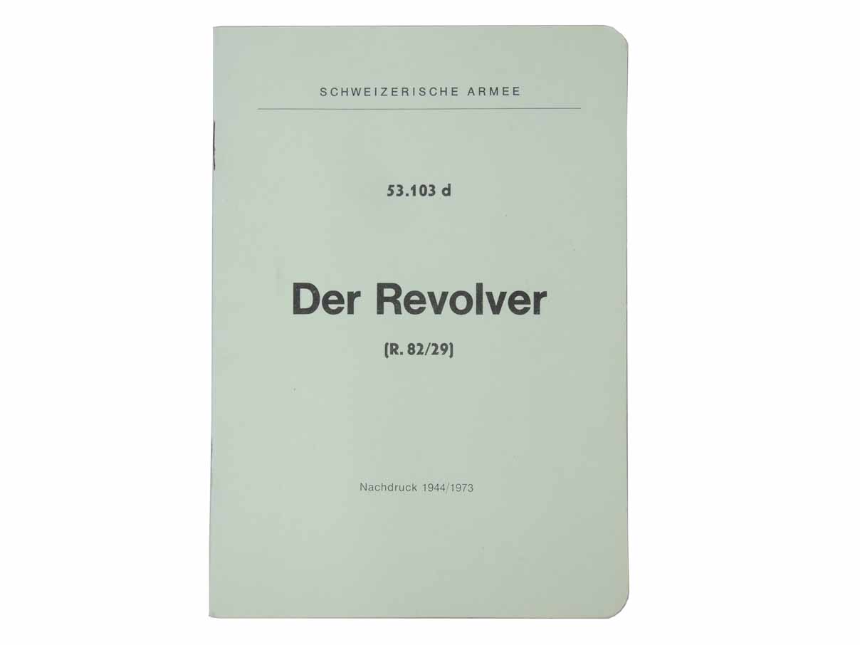 スイス軍 M1882/29 リボルバー マニュアル