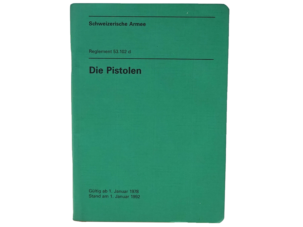 スイス軍 SIG P75 (P220)/P49 (P210) マニュアル