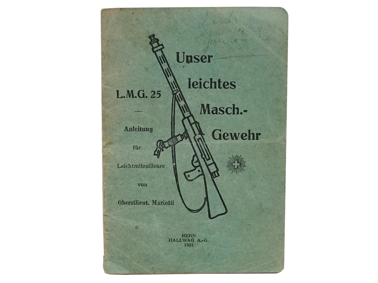 スイス軍 LMG25 マニュアル