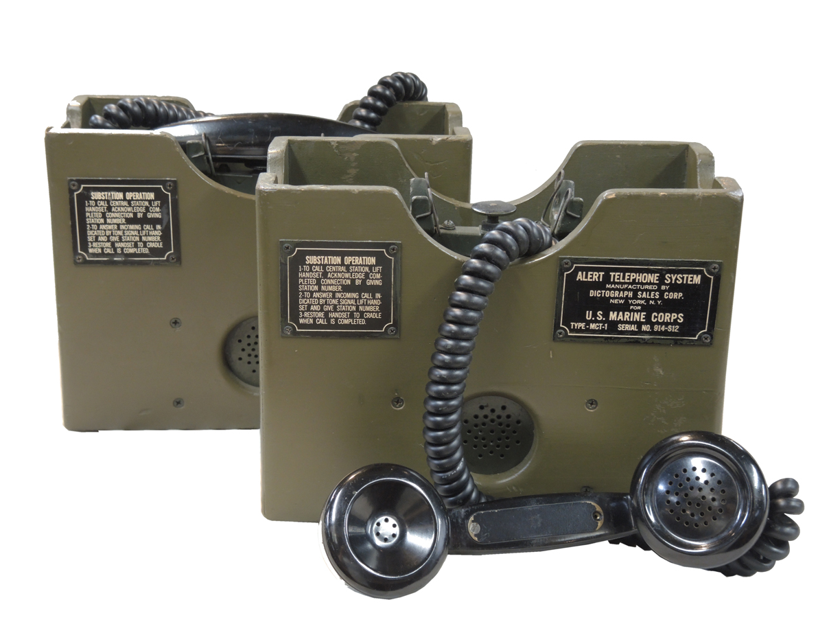 米軍 MCT-1 野戦電話機セット