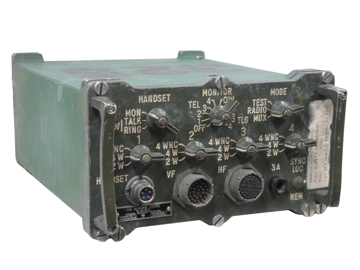米軍 TH-81-GCC 電信-電話端末装置