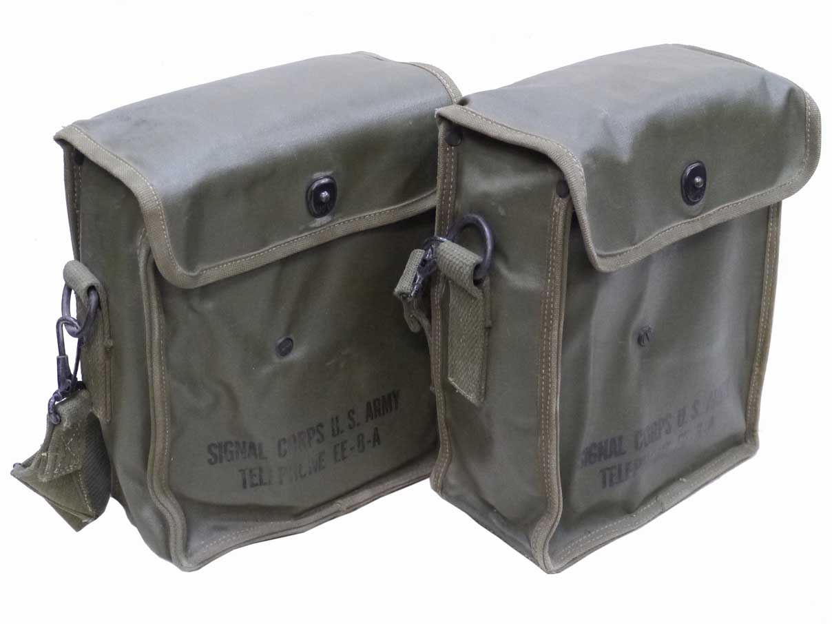 米軍 EE-8-A 野戦電話機 2台セット