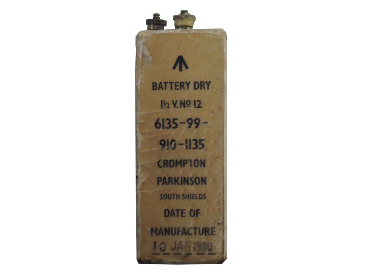イギリス軍 野戦電話用 No.12 バッテリー