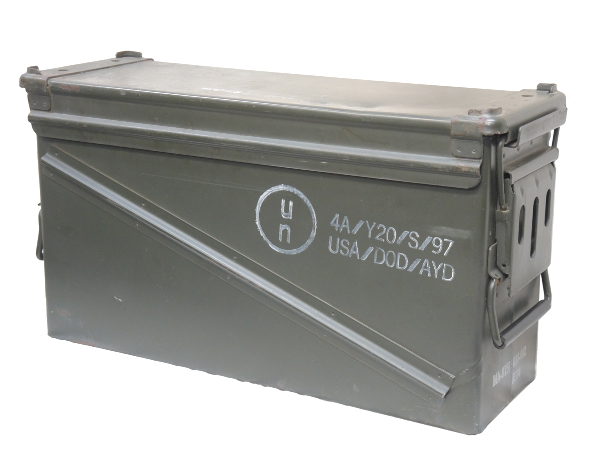 米軍 40mm グレネード 弾薬箱