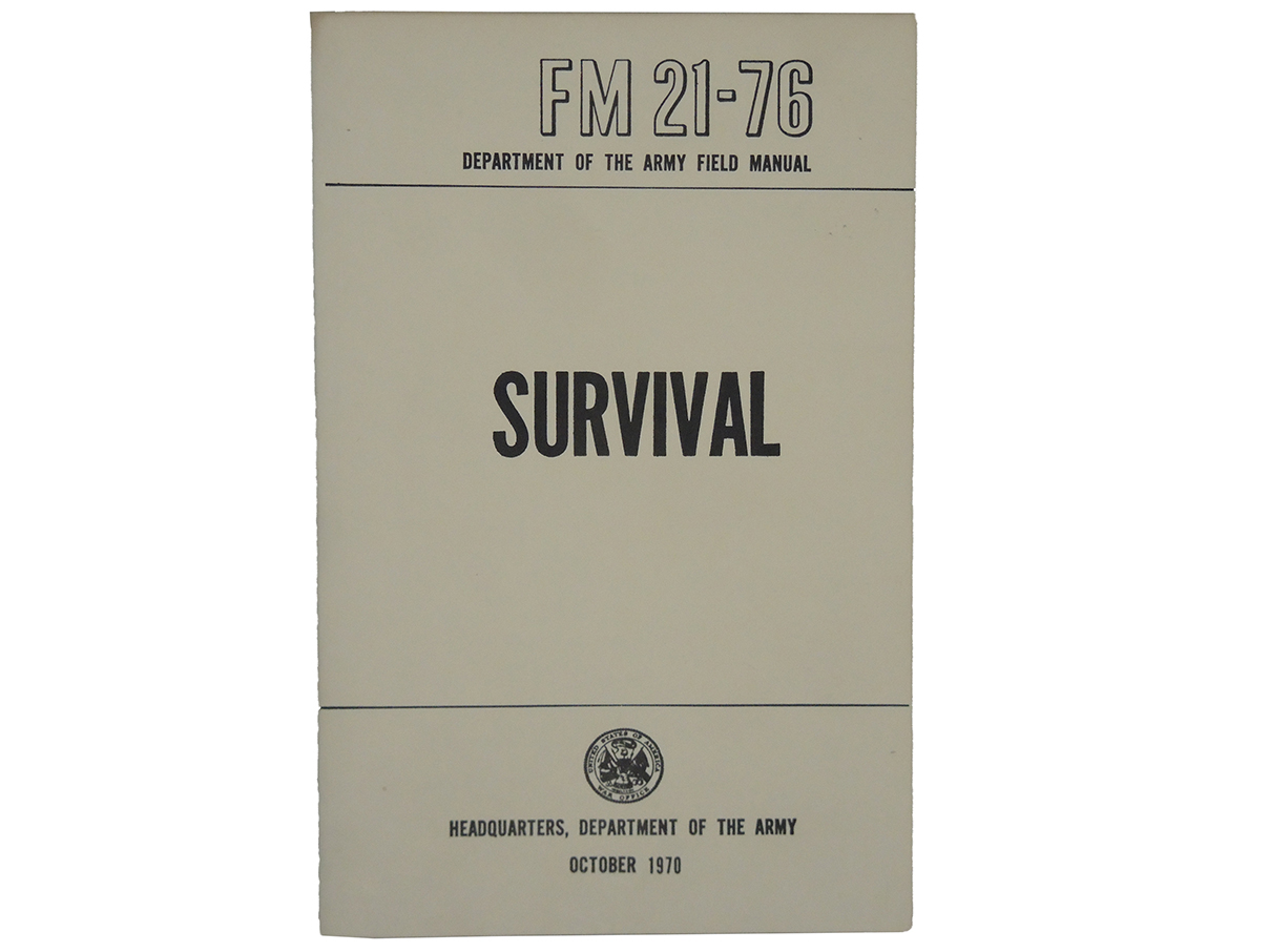 米軍 サバイバル マニュアル