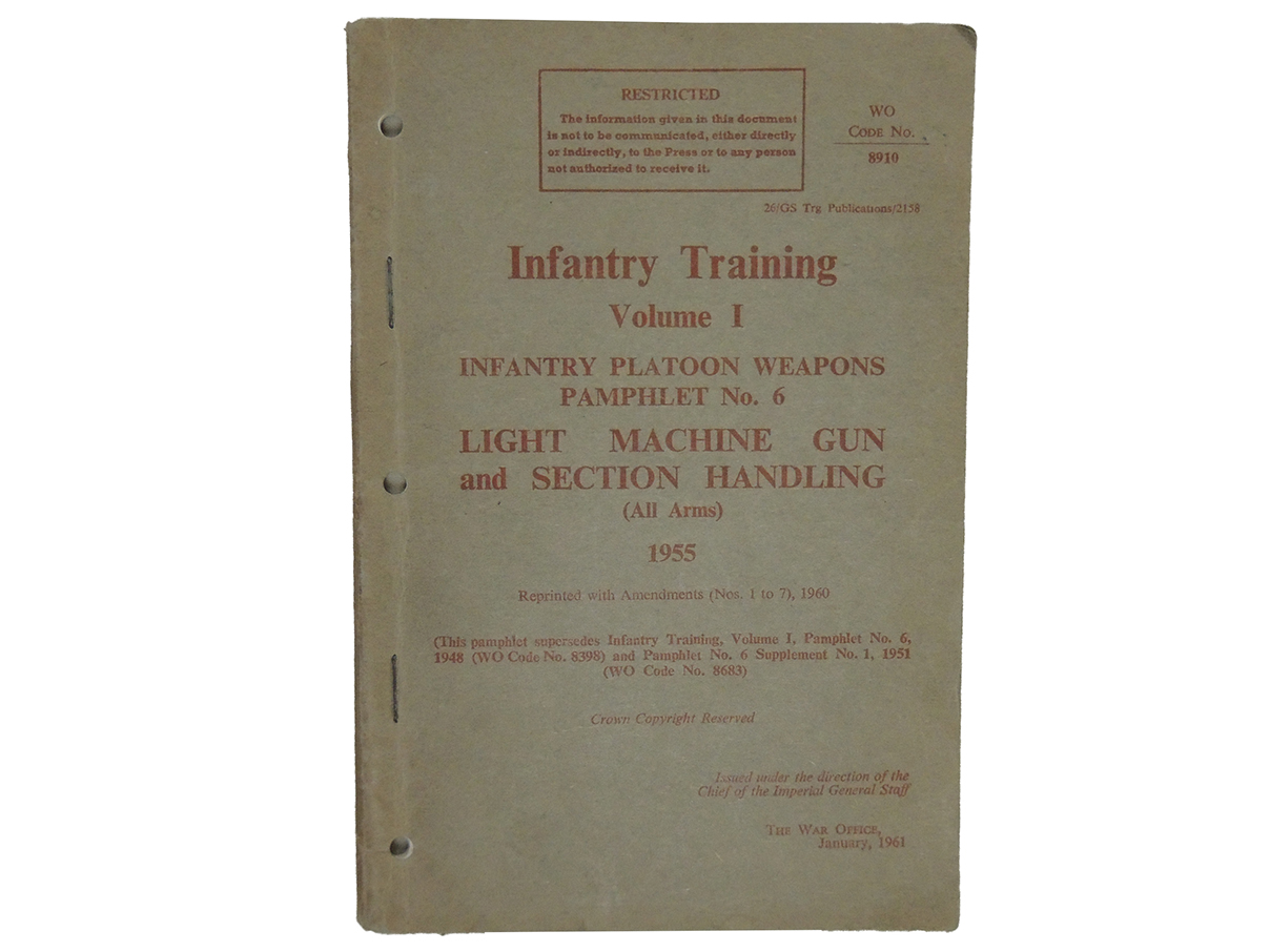 英軍 歩兵訓練マニュアル Vol.1