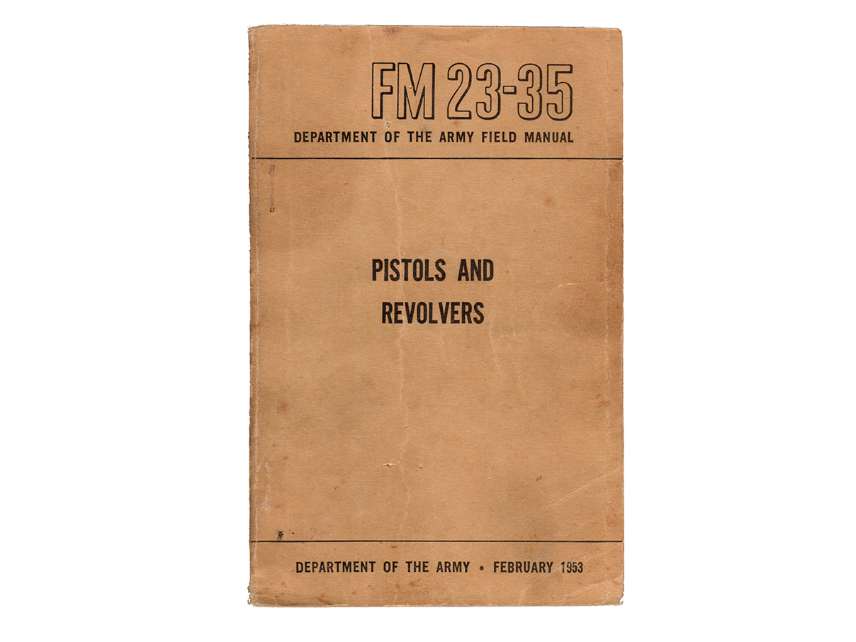 米陸軍 ピストル & リボルバー マニュアル