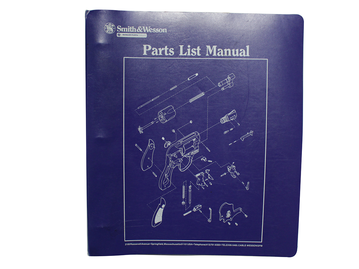 Smith & Wesson パーツ・リスト・マニュアル