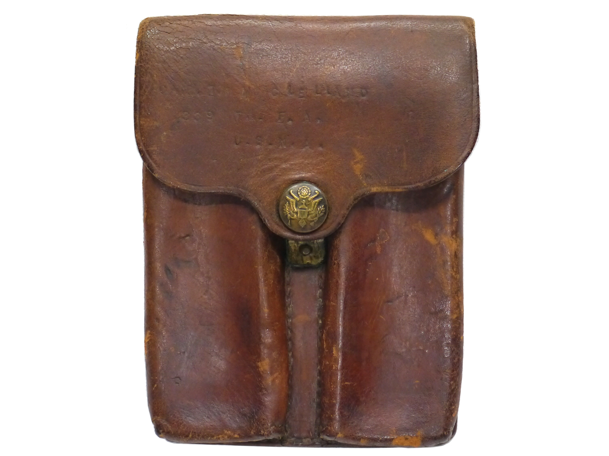 M1911用 M1912 レザー・マガジン・パウチ