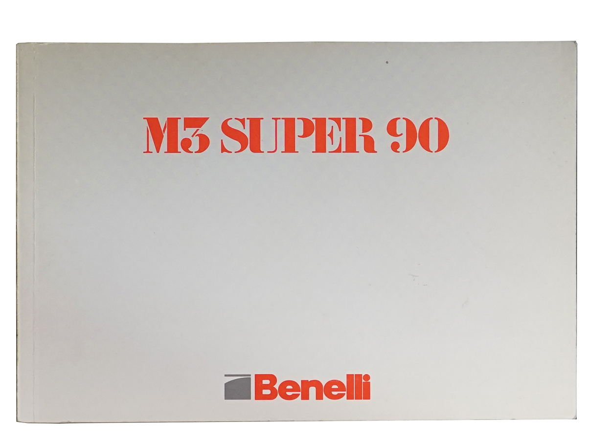 べネリ M3 SUPER 90ショットガン マニュアル (伊英仏独語)