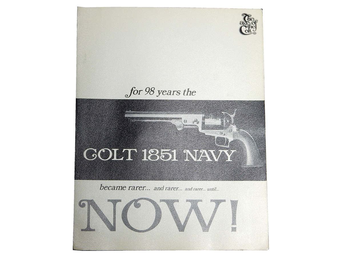 コルト 1851 NAVY リーフレット