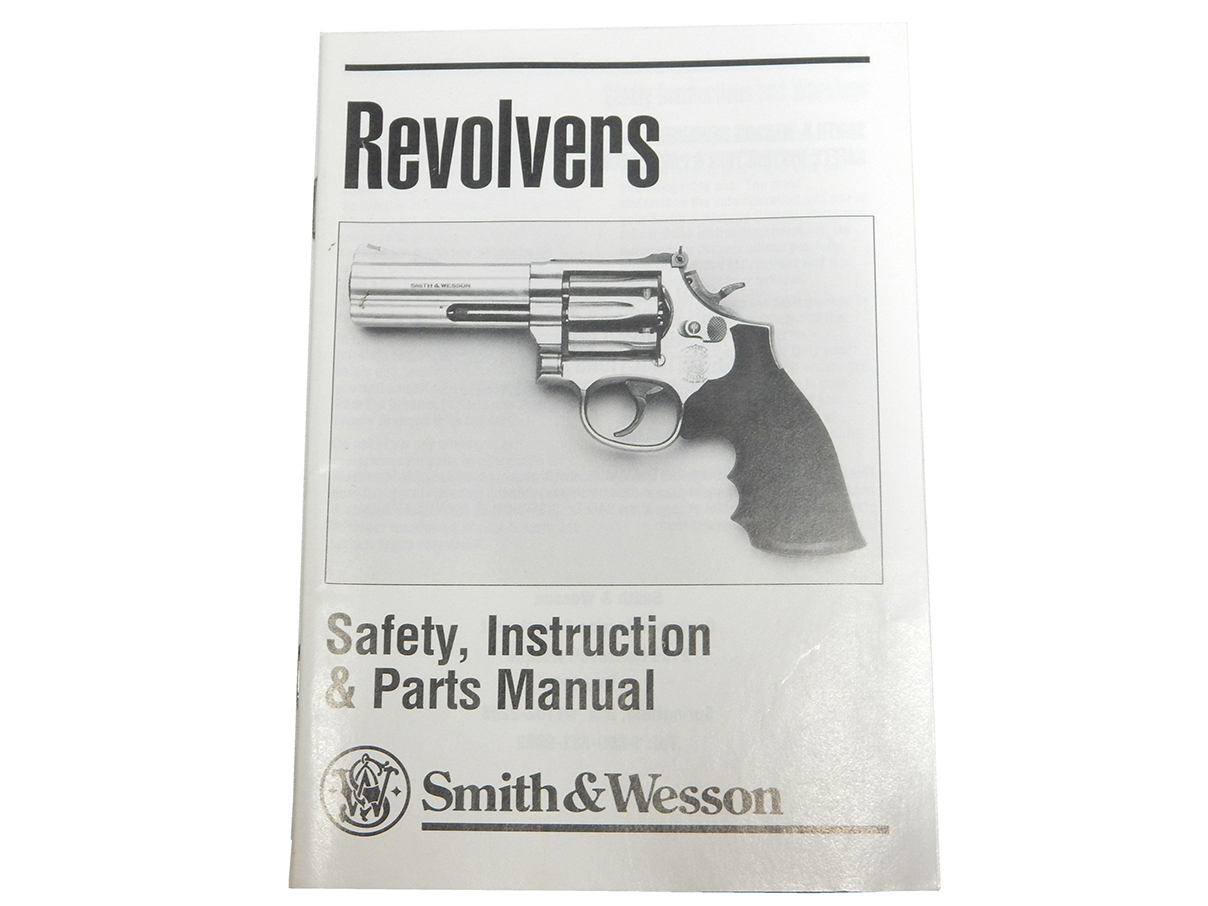S&W リボルバー パーツ マニュアル