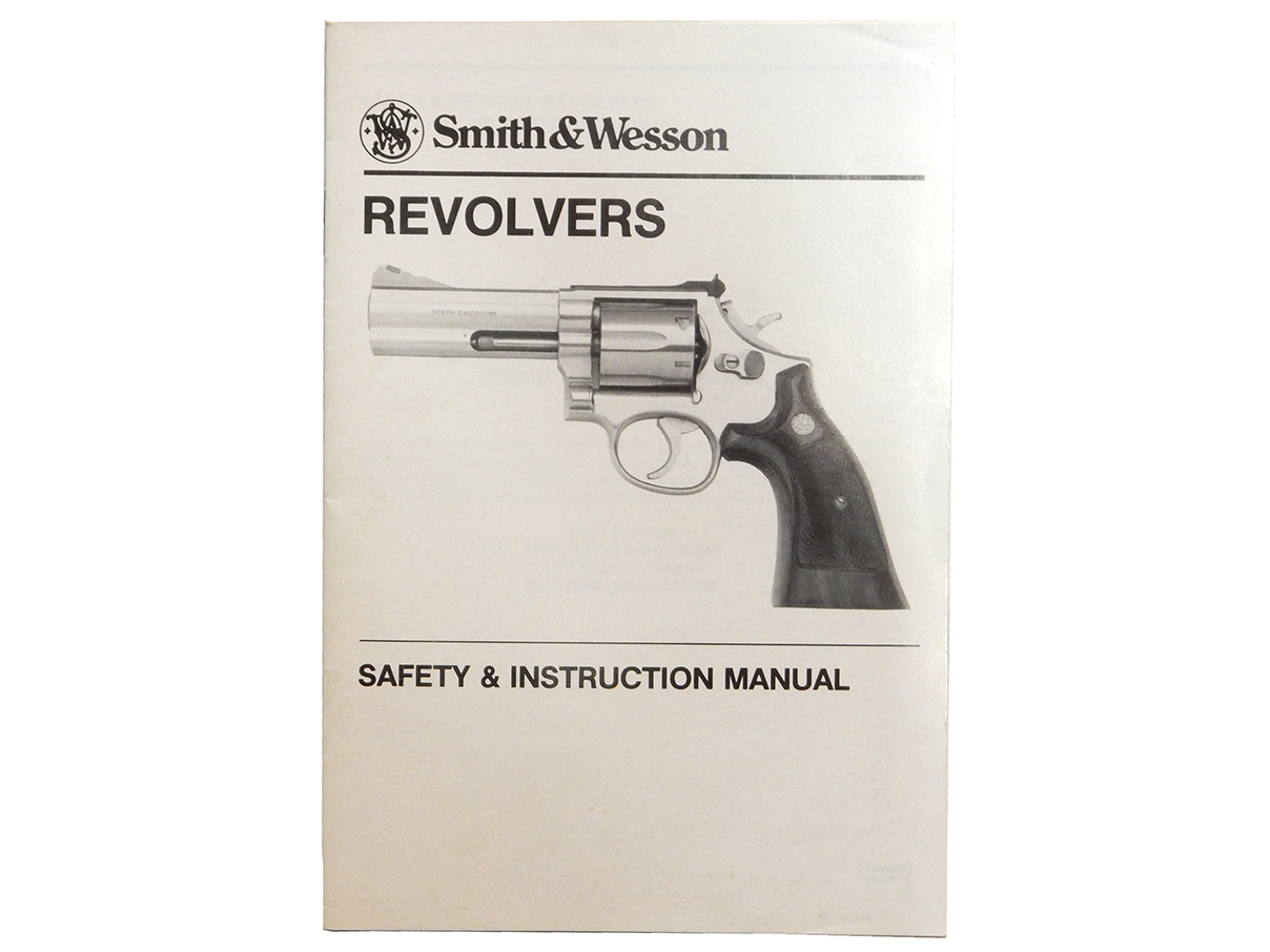 S&W リボルバー マニュアル