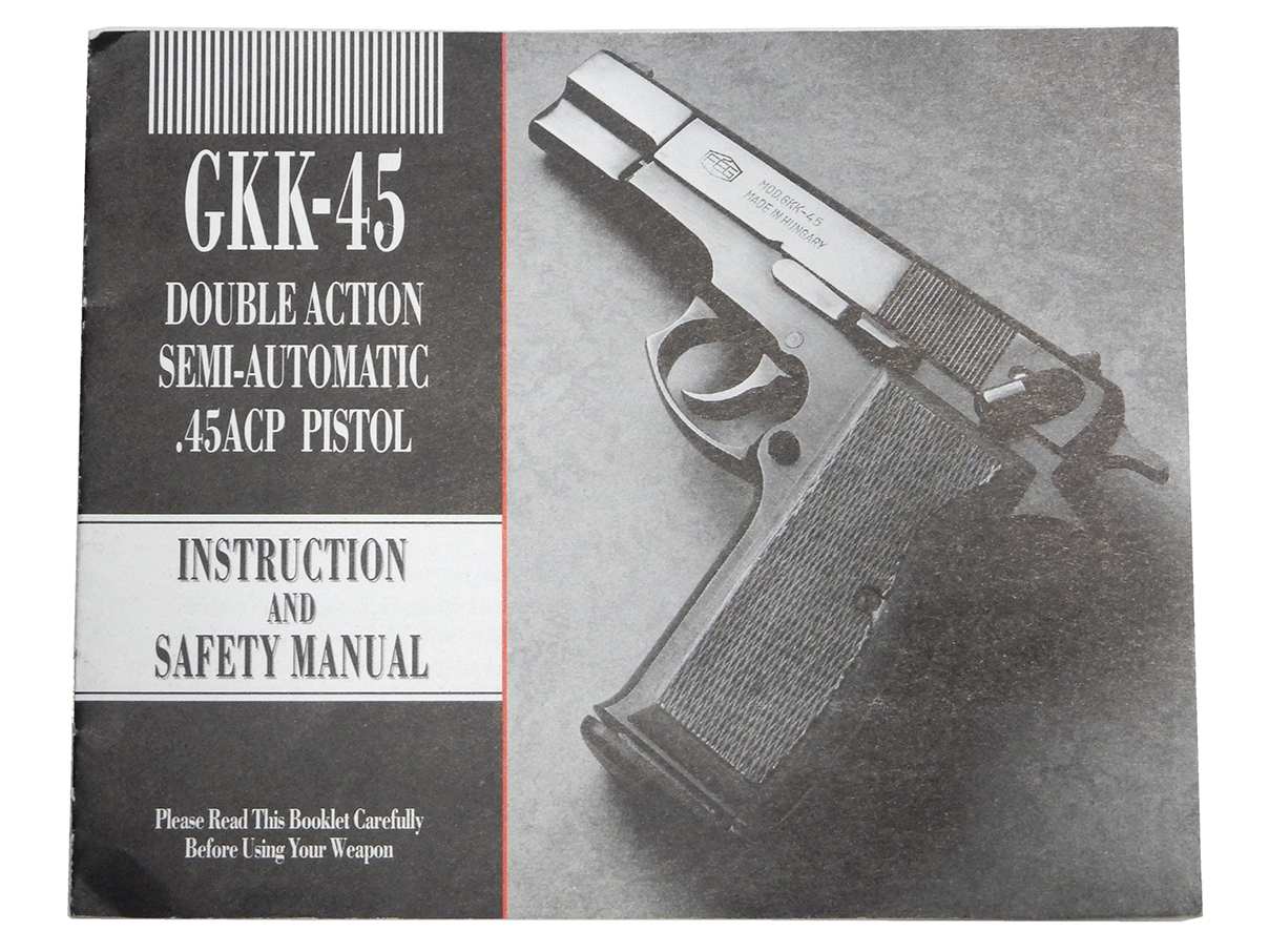 GKK-45 マニュアル