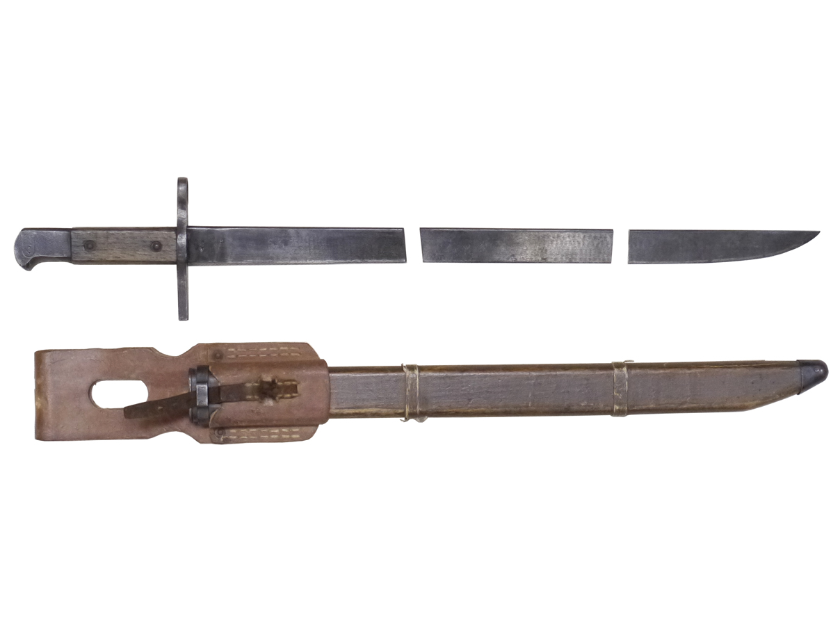 三十年式銃剣 末期型 (ラバーライズド剣差付、#いみ79600)