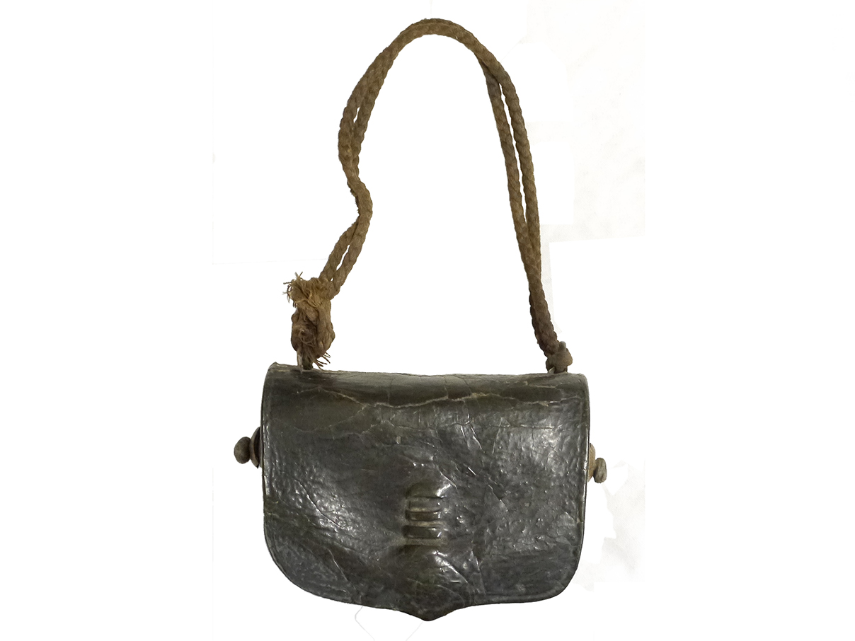 【TK付B】革製弾薬嚢 (濃緑)