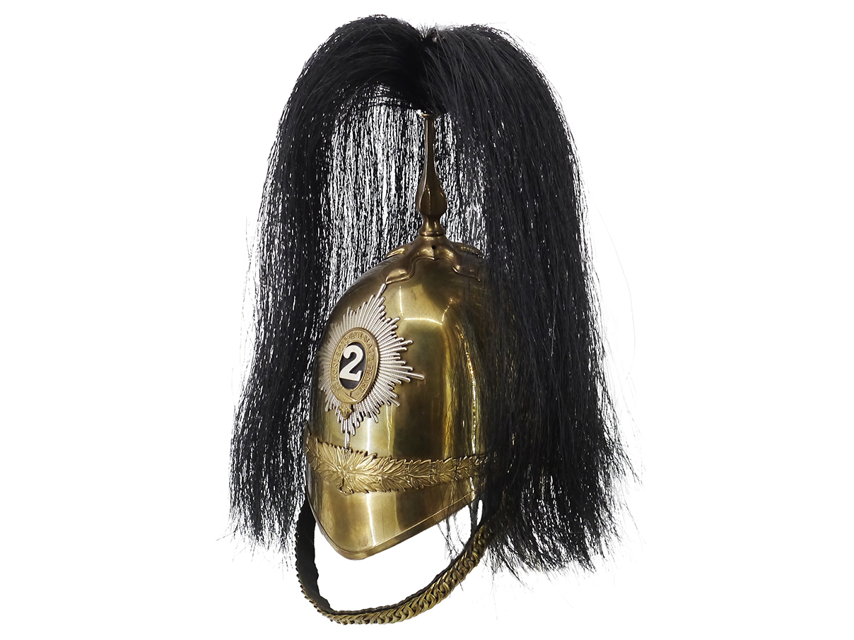 英軍ミニチュアヘルメット (第二竜騎兵連隊下士官兵卒ミニチュア・ヘルメット)