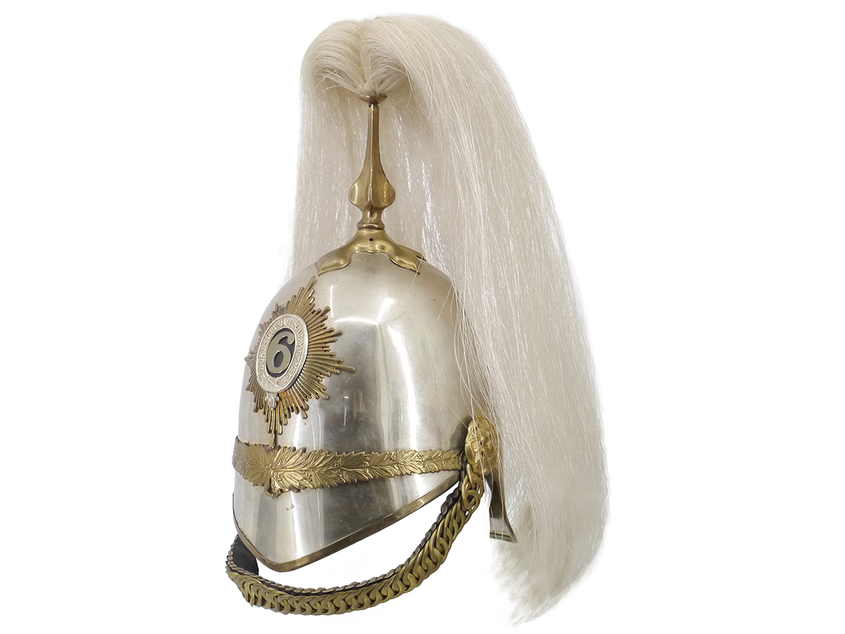 英軍ミニチュアヘルメット (第六竜騎兵連隊下士官兵卒ミニチュア・ヘルメット)