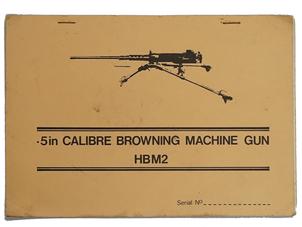 ブローニング M2 HB 射撃記録帳