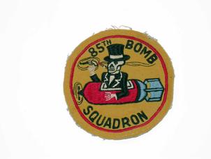 米陸軍航空隊 スコードロン刺繍パッチ 第85爆撃隊