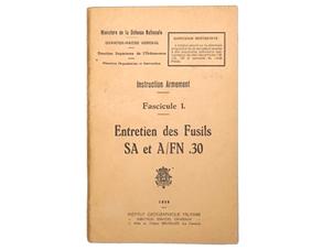 FN SA49 マニュアル (仏・蘭語)