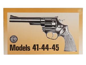 アストラ Models 41-44-45 拳銃 マニュアル (英語&スペイン語)