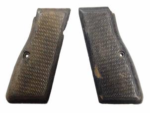 FN ブローニング HP 木製グリップ・パネル 1