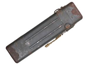 Kar.98k ZF39 スコープ・ケース (金属製、太身ダーク・グレー塗装)