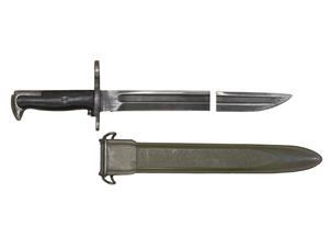 US M1905E1 銃剣 (ヒルト・リング大、ショットガン用?)