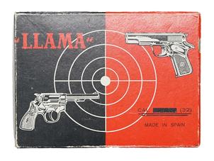 LLAMA .32CAL紙箱 (クリーニングロッド、ドライバー、マニュアル付)