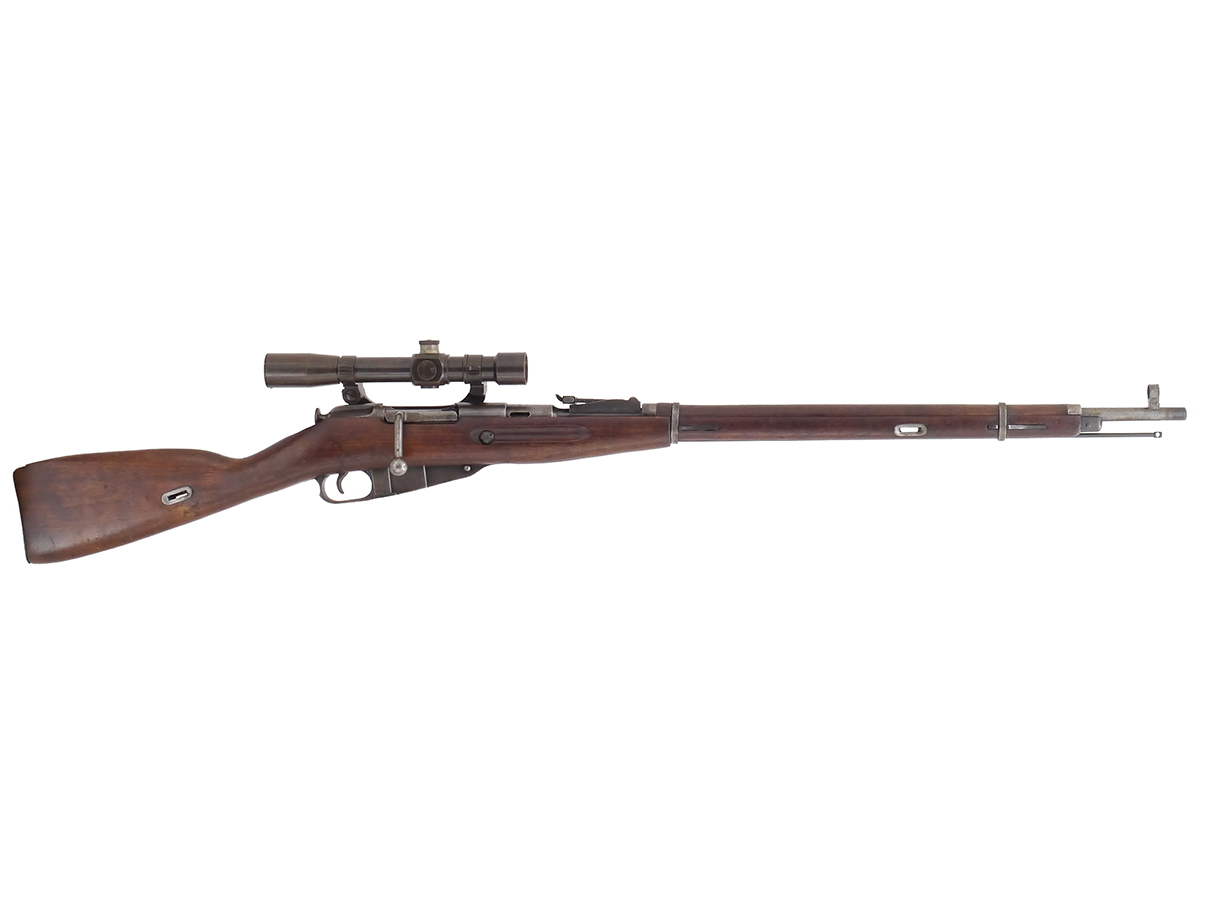 モシンナガン M1891/30 狙撃銃 (#195、PEMスコープ付)