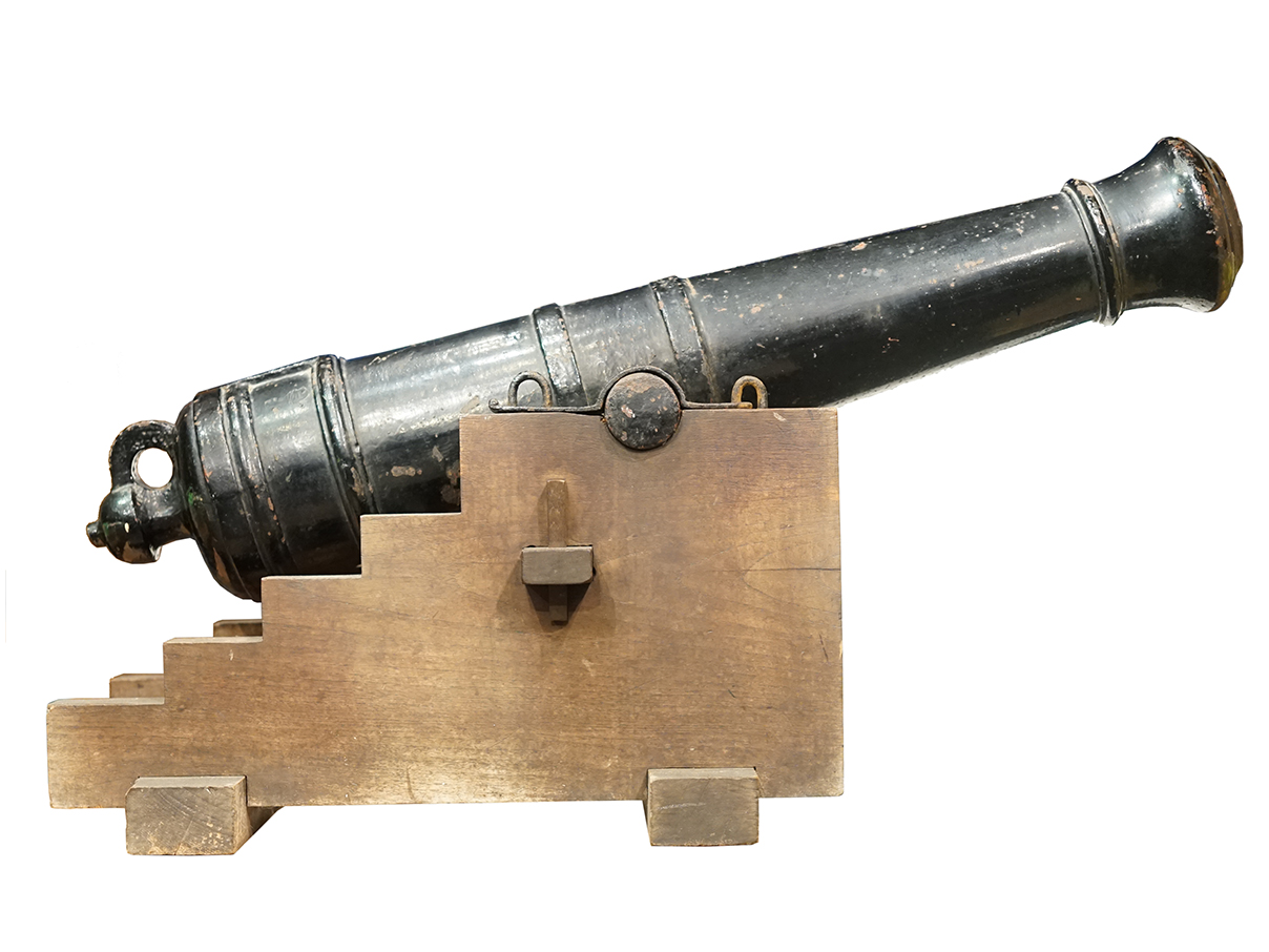英国海軍 Blomefield 6ポンド砲 (指火式点火法、銃砲刀剣類登録証不要品)